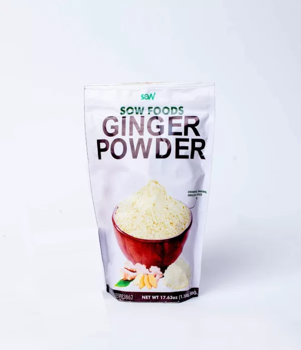 SOWFOODS Ginger Powder 500G Pouch